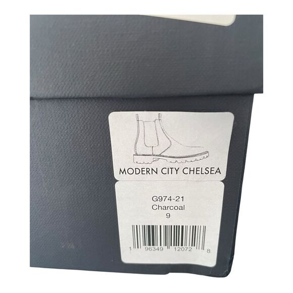 Good Man Brand Gray Chelsea Boots with Lug Sole - Picture 8 of 8